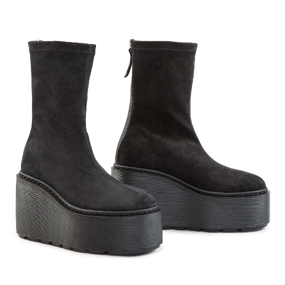 F20 Zeppa Stripy_ Stivaletto zip nero Vic Matie