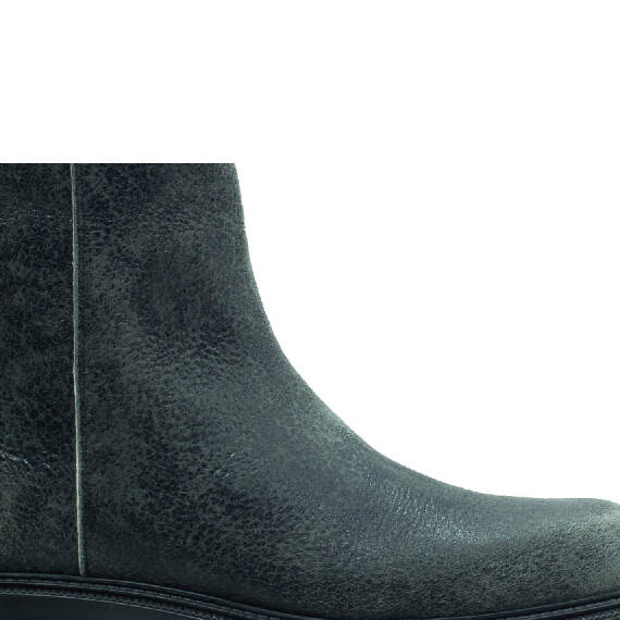 Car Grey Biker Boots