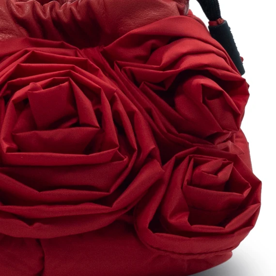 Rose Small<br>Sacca  piccola con rose rossa