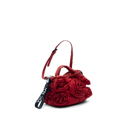 Rose Small<br />Small bag with roses on the front in red