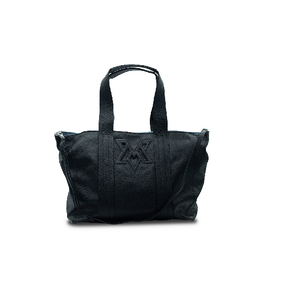 Janis<br />Maxi shopper reverse double nera