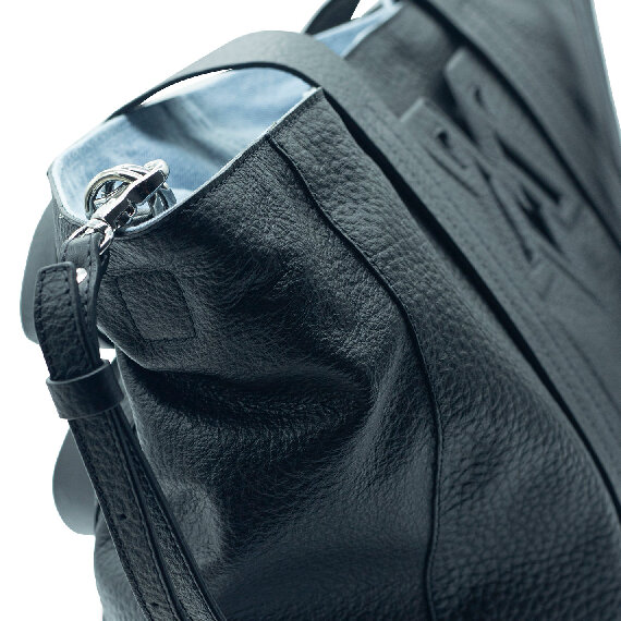 Janis<br />Maxi shopper reverse double nera