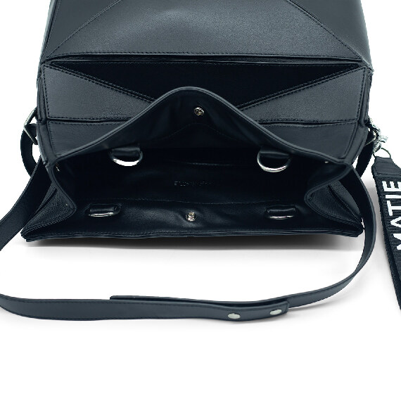 Rochelle <br />Bag patch nera