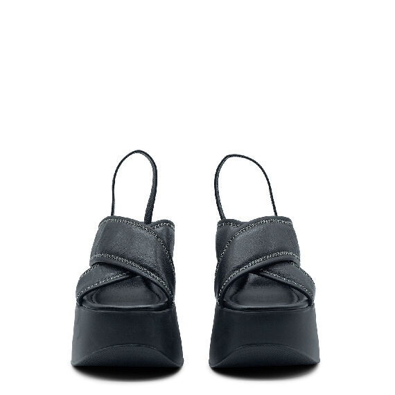 Yoko ciabatta nera 
