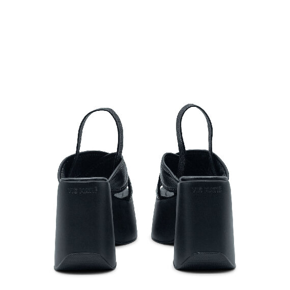 Yoko ciabatta nera 