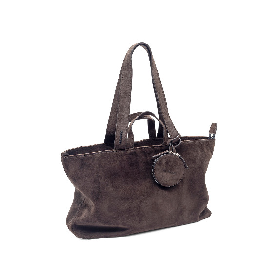 Sierra<br/>Dark brown rectangular shopper  
