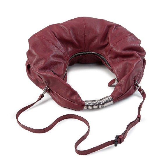 Hope<br/>Dark red hobo bag  