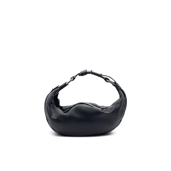 Abigail<br>Hobo bag nera