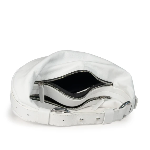 Abigail<br>Hobo bag white