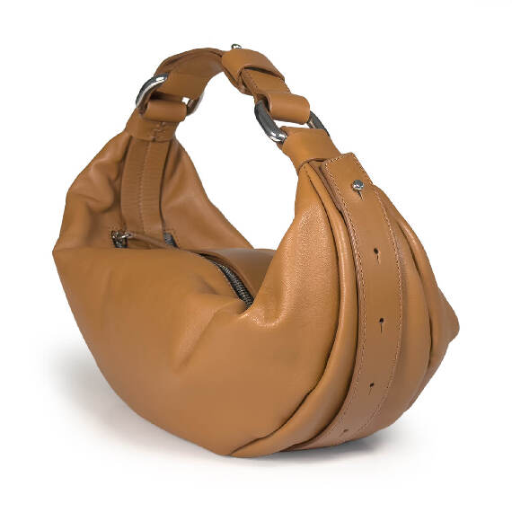 Abigail<br>Hobo bag cuoio