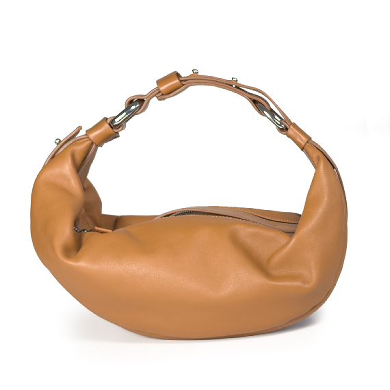 Abigail<br>Hobo bag cuoio