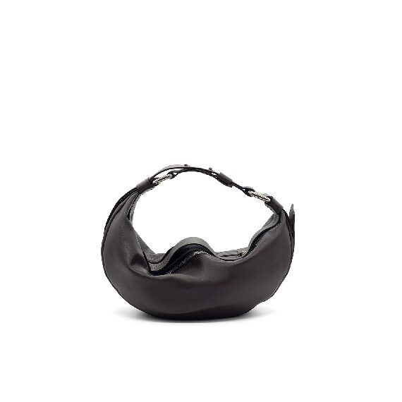 Abigail<br/>Borsa mezza luna testa di moro