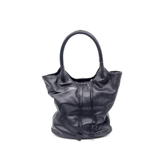 Dafne<br/>Shopper doppio manico nero