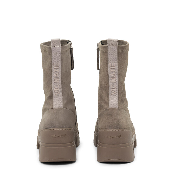 V14 Roccia – Taupe stretch ankle boot  