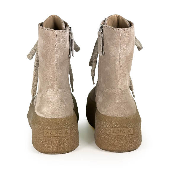 F04 Creepy_ Lace-up ankle boots taupe Vic Matie