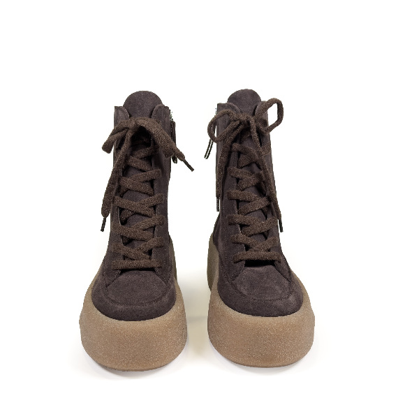 F04 Creepy_ Lace-up ankle boots dark brown Vic Matie