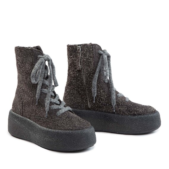 F04 Creepy_ Lace-up ankle boots smog Vic Matie