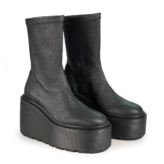F20 Zeppa Stripy_ Ankle boots black