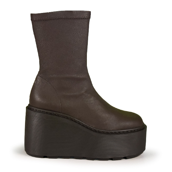 F20 Zeppa Stripy_ Ankle boots dark brown Vic Matie