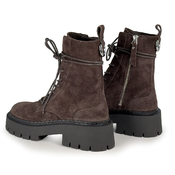H04 Bob Heritage combat boots dark brown