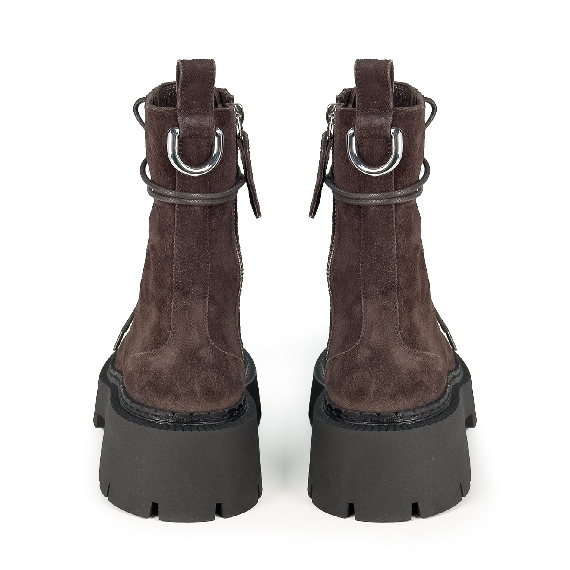 H04 Bob Heritage combat boots dark brown
