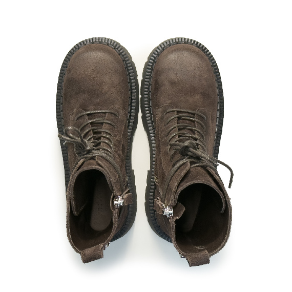 H04 Bob Heritage combat boots dark brown