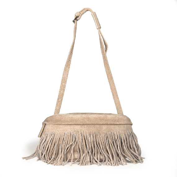 Maris<br>Fringed belt bag mud