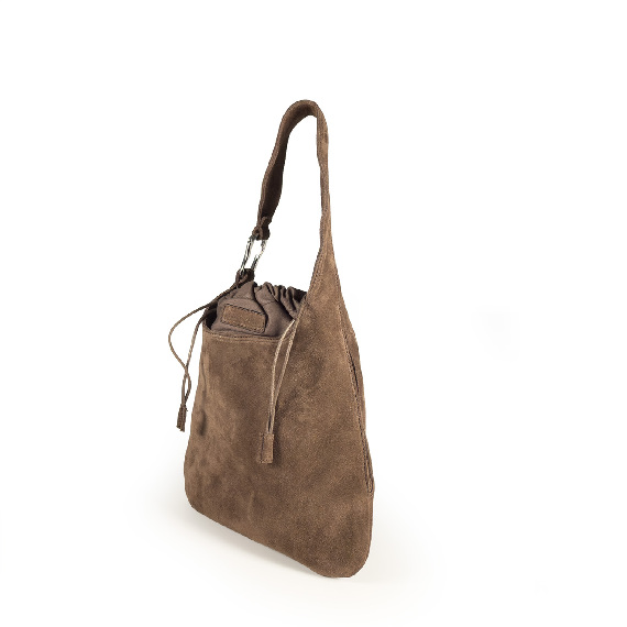 Anita small<br>Bucket bag brown