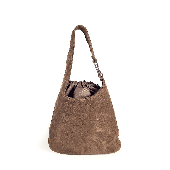Anita small<br>Bucket bag brown