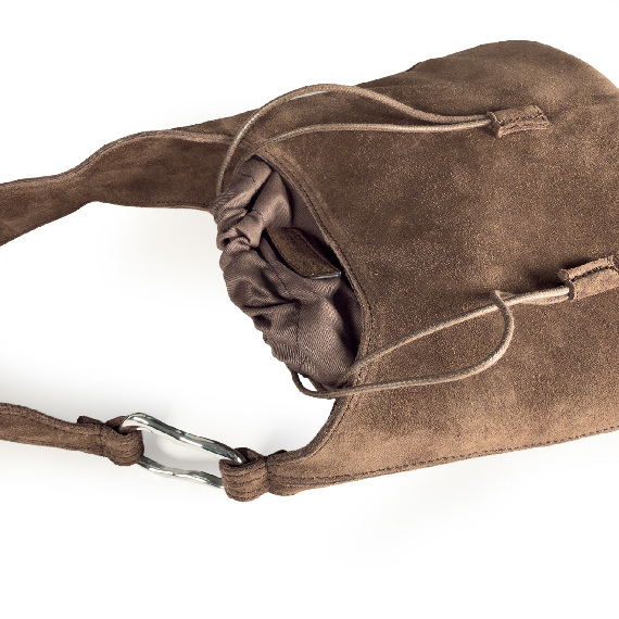 Anita small<br>Bucket bag brown