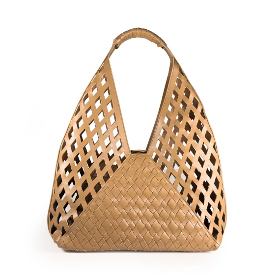 Junko<br>Shopper cuoio