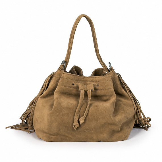 Naima<br>Bucket bag tan
