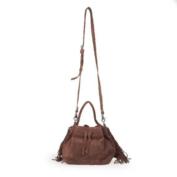 Naima<br>Bucket bag chestnut