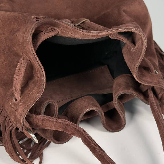 Naima<br>Bucket bag chestnut