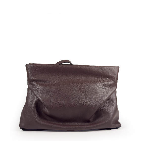 Gisele<br/>Soft Clutch dark brown