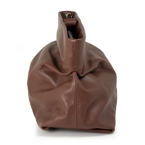Gisele<br>Soft clutch brown