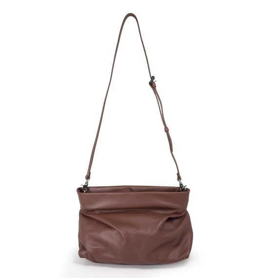 Gisele<br>Soft clutch brown