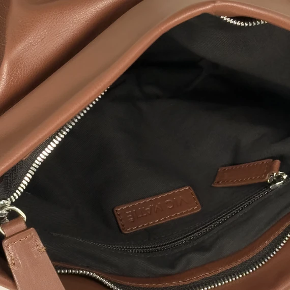 Gisele<br>Soft clutch brown