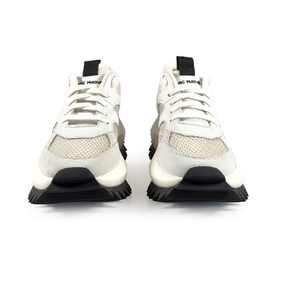 D22 Running<br>Lace-up sneaker white/black