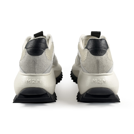 D22 Running<br>Lace-up sneaker white/black