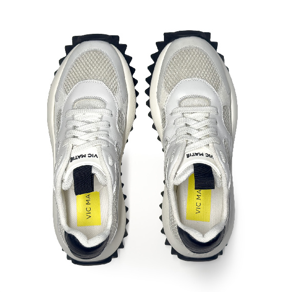 D22 Running<br>Lace-up sneaker white/black