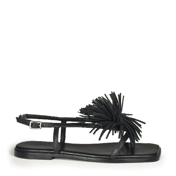 G42_Square open_Infradito nero