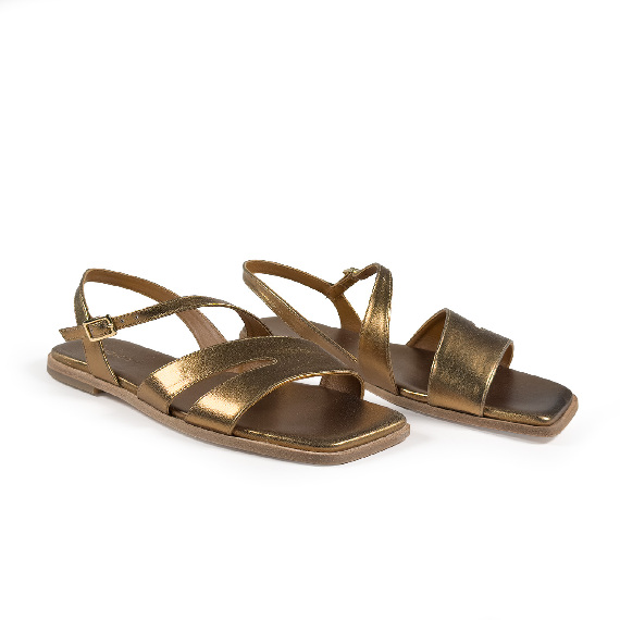 G42_Square open<br>Sandal gold