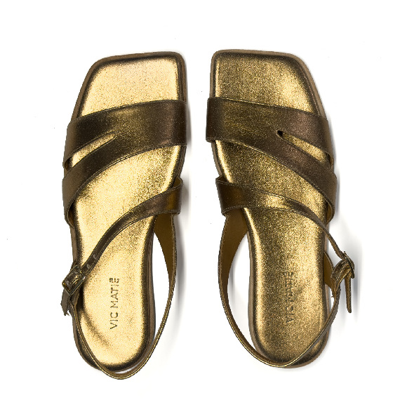 G42_Square open<br>Sandal gold