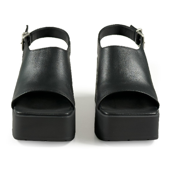 K10_Block_Sandalo Zeppa nero