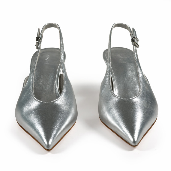 K18_Apostrophe<br>Chanel slingback silver