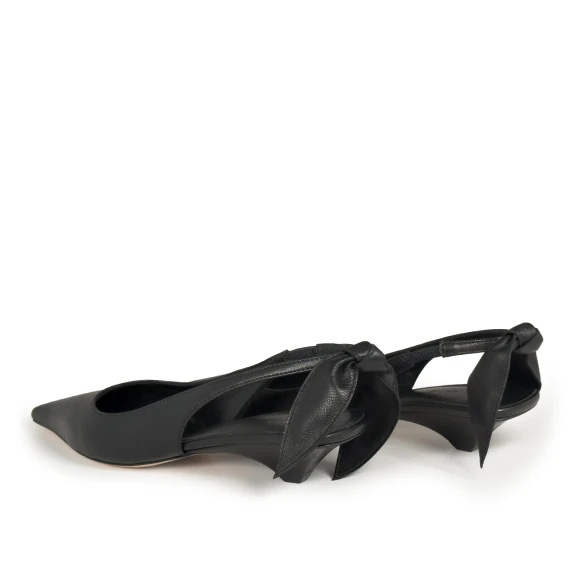 K20_Kitty<br>Chanel slingback black with bow