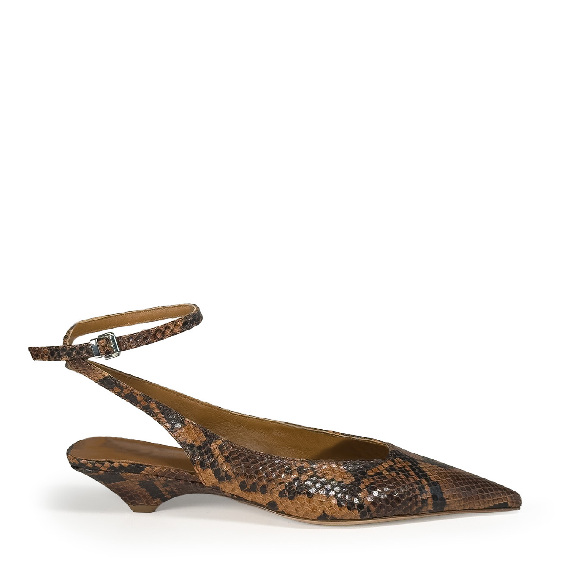 K20_Kitty_Décolleté slingback cuoio