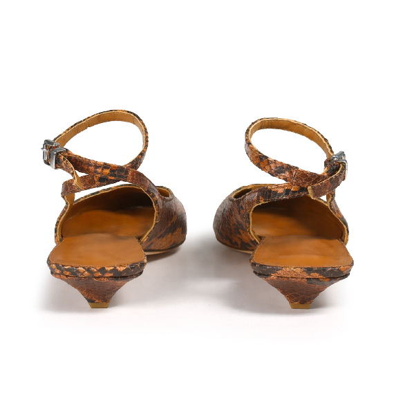 K20_Kitty_Décolleté slingback cuoio