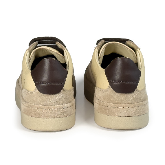 K22_Ring<br>Lace-up shoe pink/beige/dark brown